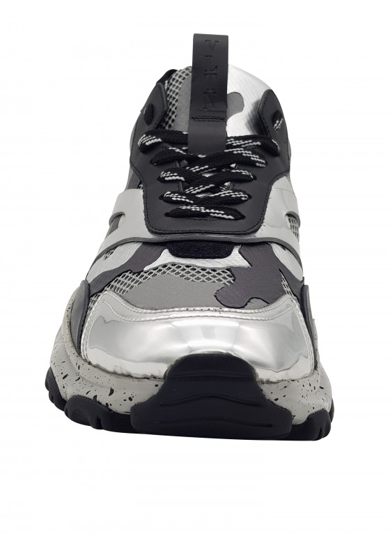 valentino garavani bounce sneakers silver valentino garavani bounce sneakers silver