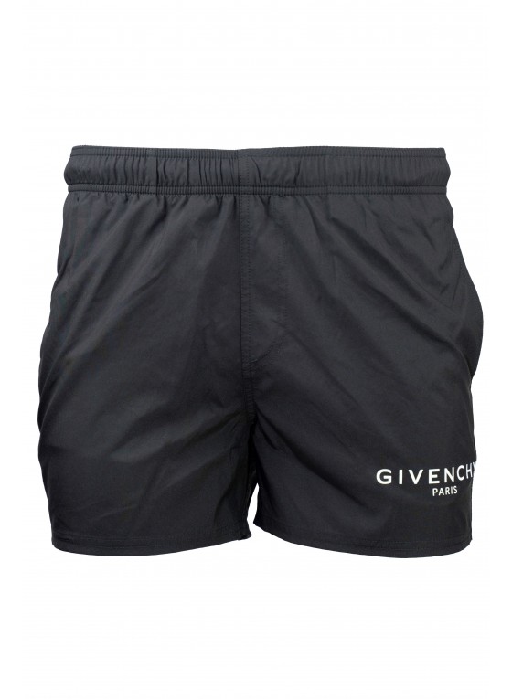 GIVENCHY Logo-printed swim shorts BMA0061Y5N