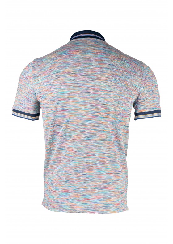Missoni Rainbow Polo MUL00007-BJ001G-F703J Missoni Rainbow Polo MUL00007-BJ001G-F703J