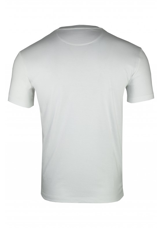 VALENTINO CHEST LOGO PRINT T-SHIRT - WHITE VV3MG10 V7H  VALENTINO CHEST LOGO PRINT T-SHIRT - WHITE VV3MG10 V7H