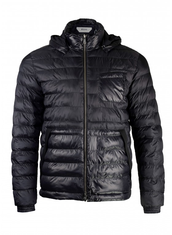 Z Zegna hooded padded jacket