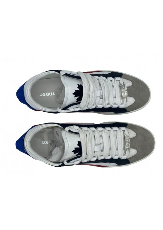 DSquared 551 Sneakers WHITE (551 Box Sole Sneakers) DSquared 551 Sneakers WHITE (551 Box Sole Sneakers)