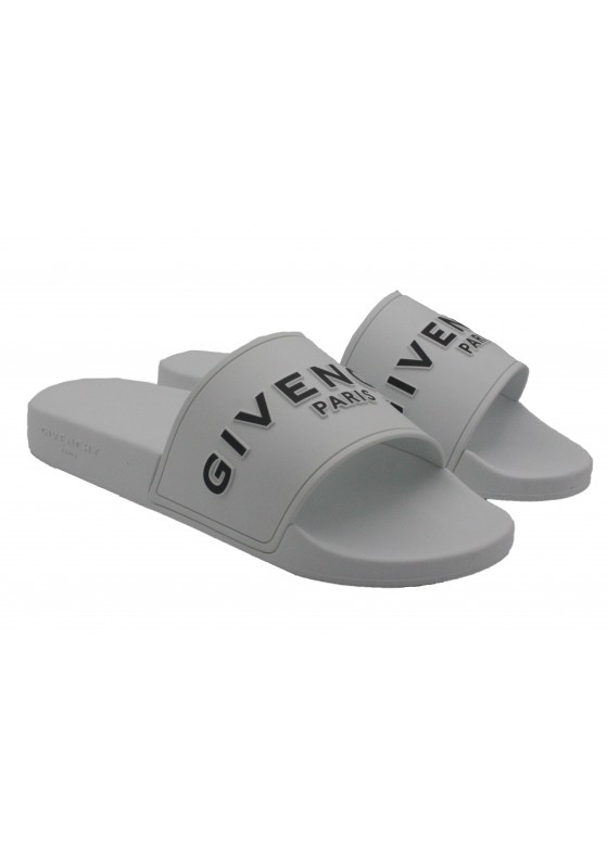 GIVENCHY SLIDERS WHITE ES-0290