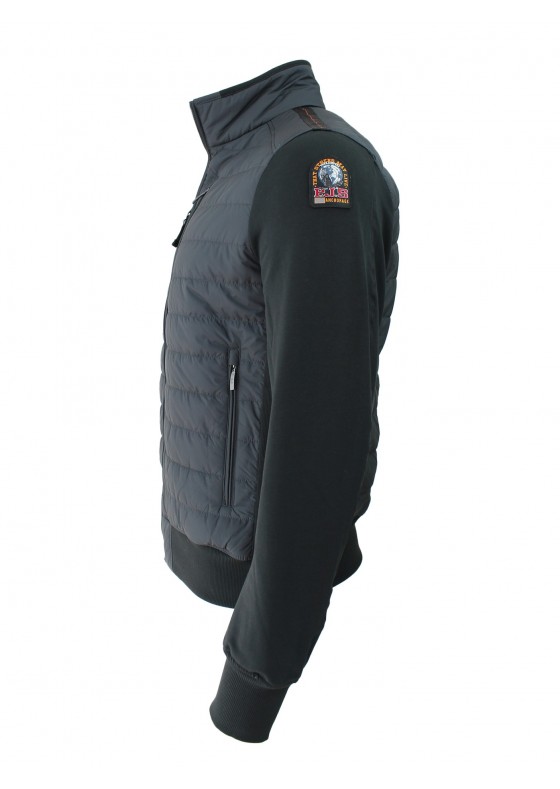 Parajumper Elliot Full zip sweat in Black - S21-541 Parajumper Elliot Full zip sweat in Black - S21-541