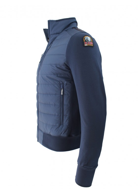 Parajumper Elliot Full zip sweat in Navy - S21-562