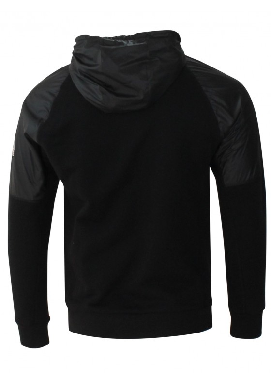 Pyrenex-Whitewater-Unbrushed-blk HOODIE HMR014P