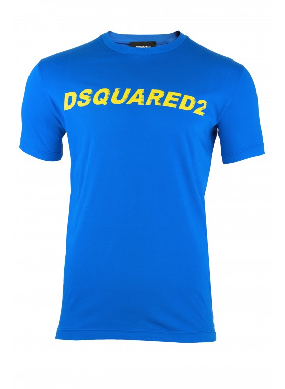 Dsquared2  Basic2 T shirt Blue S74GD 0835