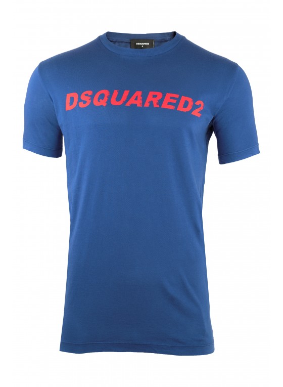 Dsquared2 Basic2 T shirt Navy S74GD 0835