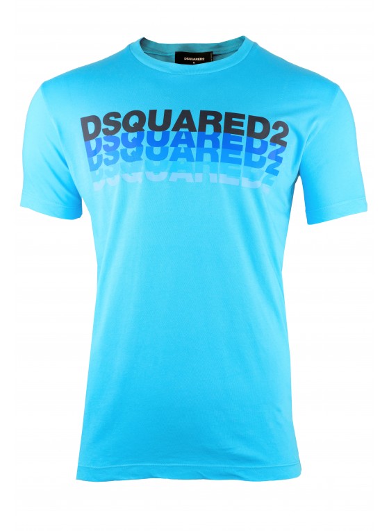 Dsquared2 Multi2 T shirt T Turquoise S74GD 0836