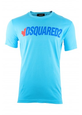 Dsquared2 Basic T shirt Turquoise S74GD 0834 
