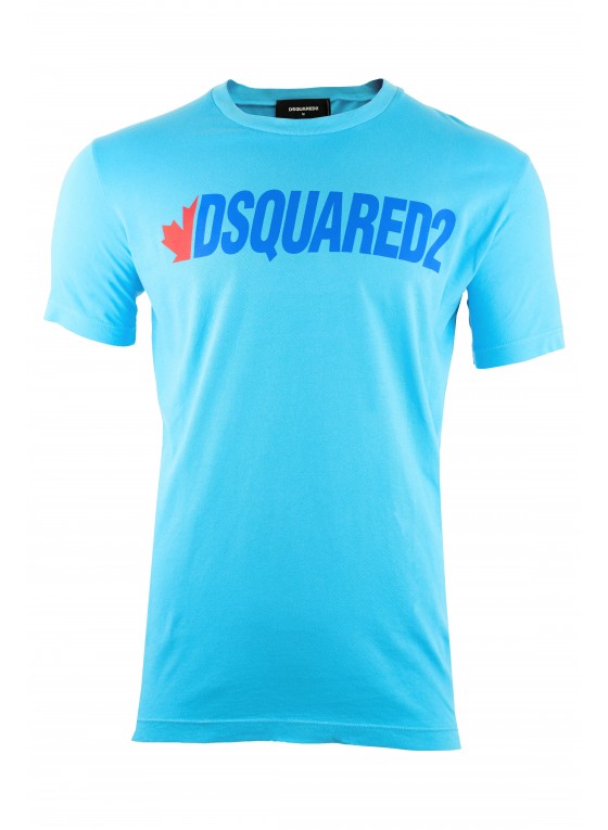 Dsquared2 Basic T shirt Turquoise S74GD 0834 