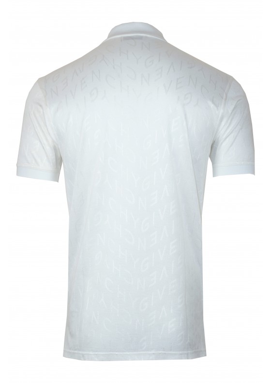 Givenchy Print polo  White BM711 A30KX
