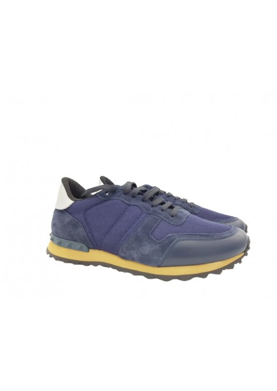 Valentino Garavani Rockrunner mesh navy TCVM47 Valentino Garavani Rockrunner mesh navy TCVM47