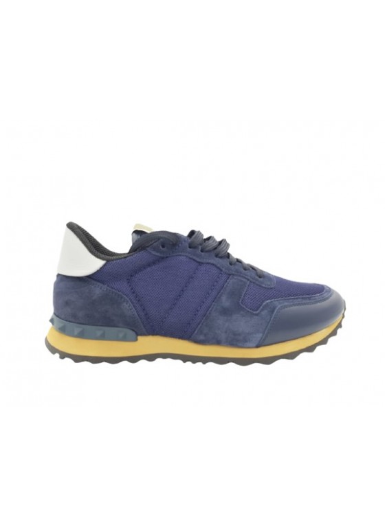 Valentino Garavani Rockrunner mesh navy TCVM47 Valentino Garavani Rockrunner mesh navy TCVM47