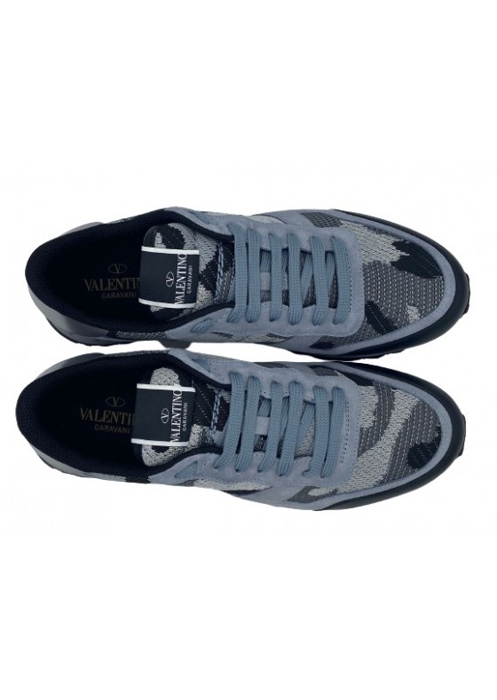 Valentino Garavani Camouflage Pattern silver/grey YTAW24