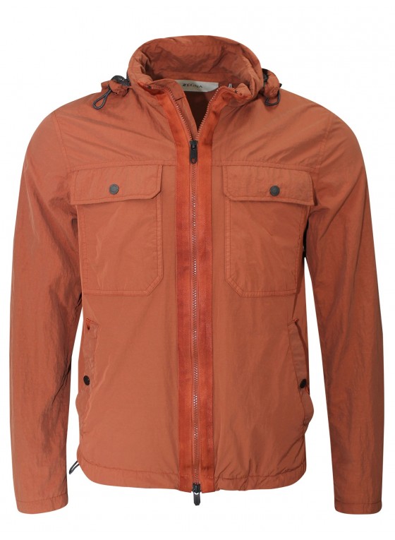 Z Zegna Shell Jacket In Orange  - ZZ045 -VW054-D02