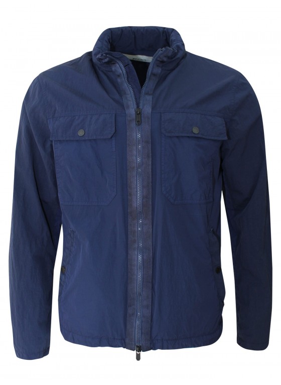 Z Zegna Shell Jacket In Blue - ZZ045 -VW054-A07