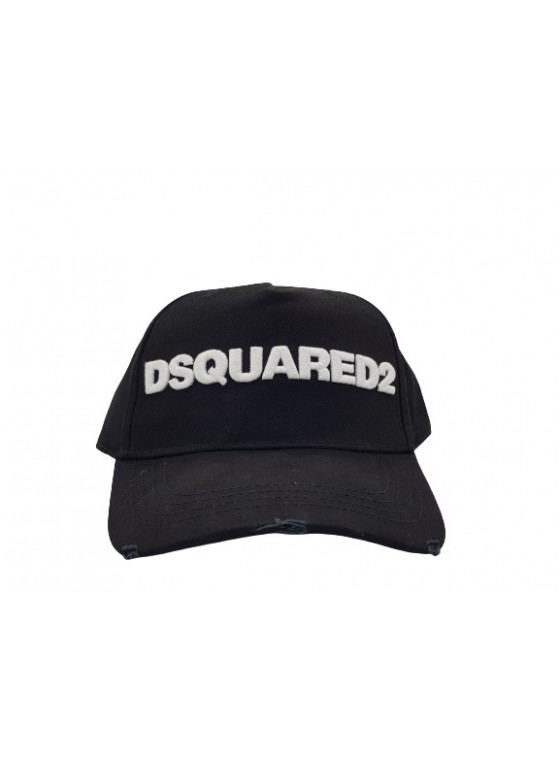 DSQUARED2 Embroidered Dsquared Hat BCMOO28-05C00001 M063 DSQUARED2 Embroidered Dsquared Hat BCMOO28-05C00001 M063
