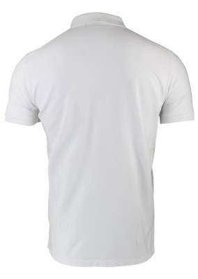 DSQUARED2 Polo Shirt With Logo Print In Bright white S74GL0048