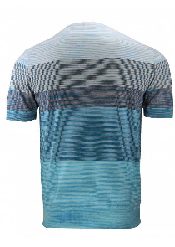 Missoni White And Light Blue T-shirt US23SL1C