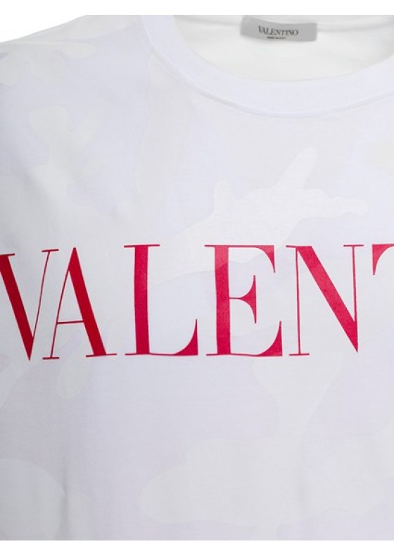 VALENTINO CAMO TEXT T SHIRT WV3MG10V7NMF99 VALENTINO CAMO TEXT T SHIRT WV3MG10V7NMF99