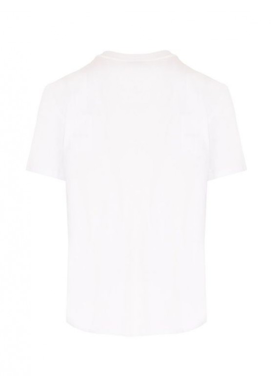 VALENTINO VLTN Badge T-shirt White VV3MG08G6LC001