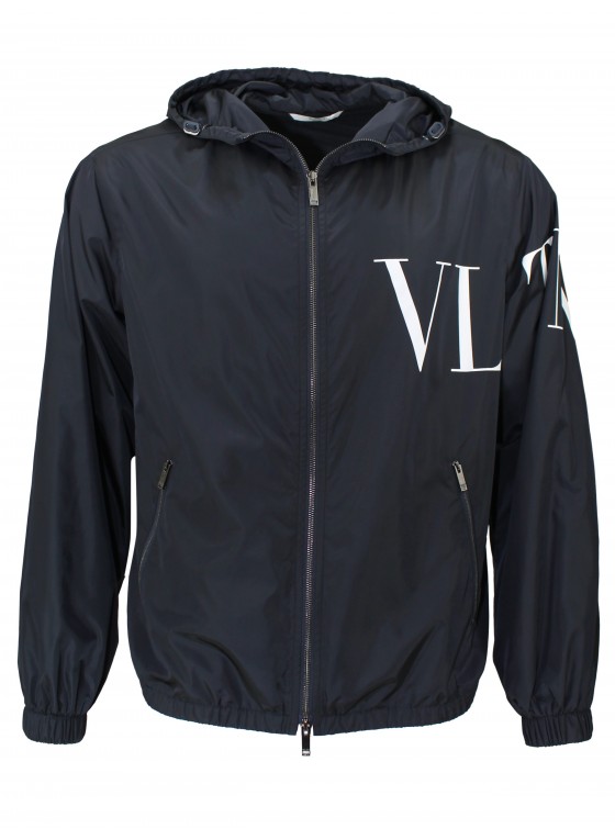 VLTN PRINT JACKET IN NAVY VV3CI3671M