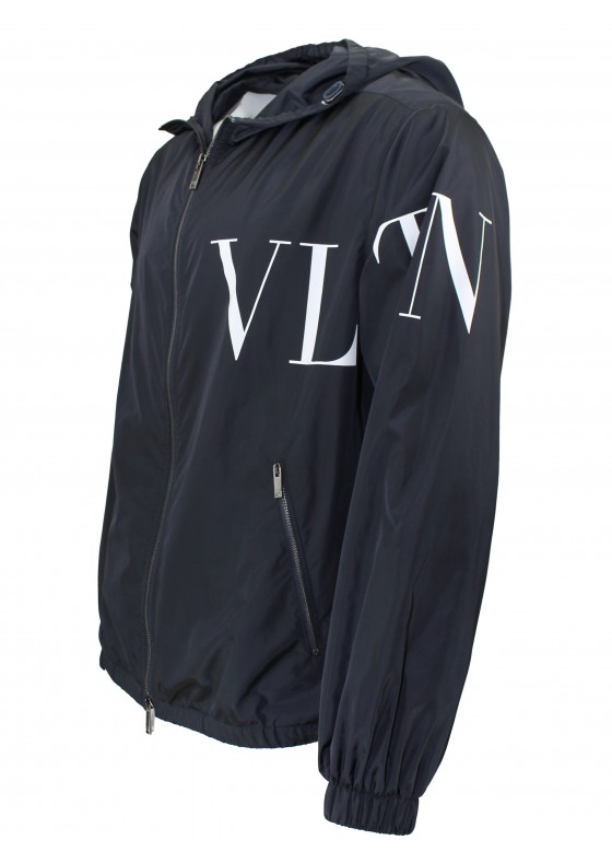 VLTN PRINT JACKET IN NAVY VV3CI3671M