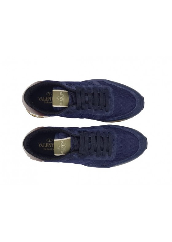 Valentino Garavani Rockrunner mesh navy TCVM47 Valentino Garavani Rockrunner mesh navy TCVM47